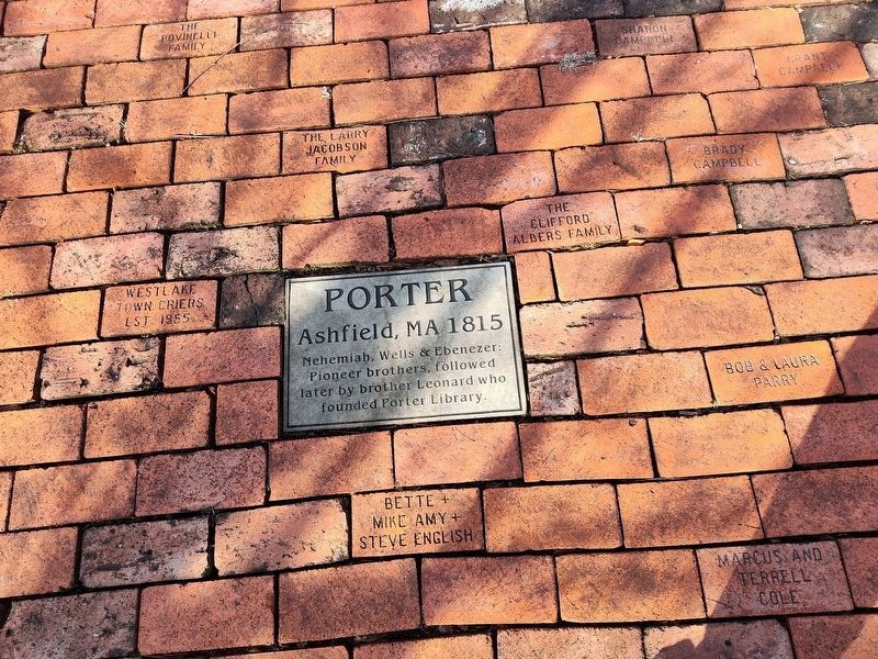 Founders' Walk Marker. Click for full size. Founders' Walk Marker image. Click for full size.