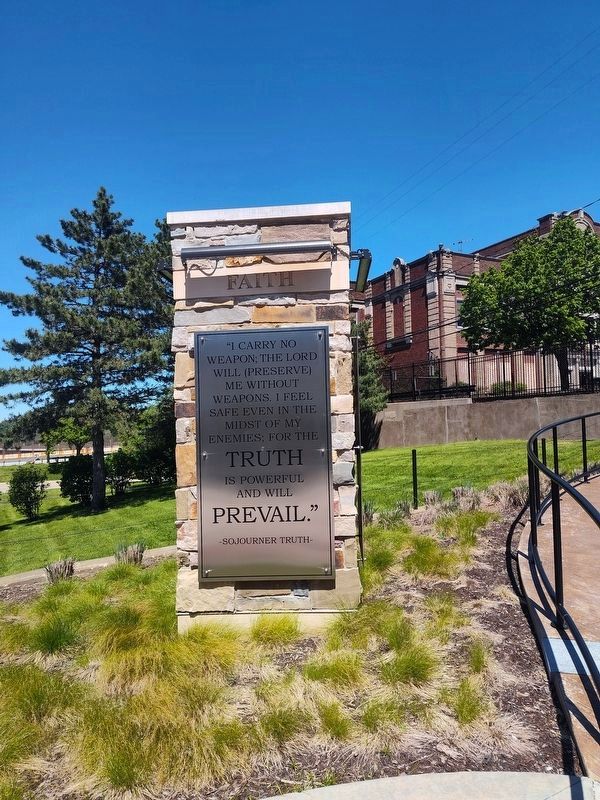 Sojourner Truth Marker. Click for full size. Sojourner Truth Marker image. Click for full size.