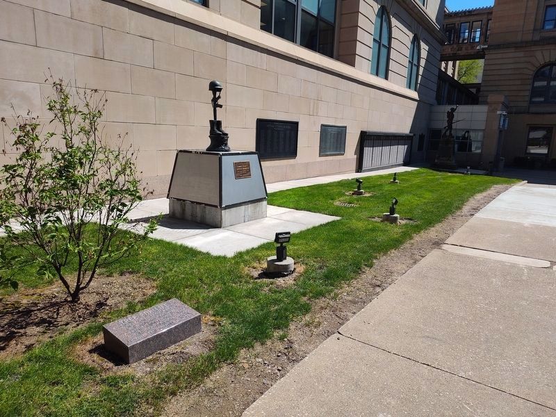 Summit County World War II Veterans Memorial image. Click for full size.