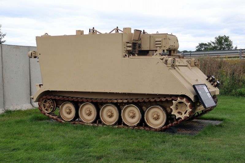 M577A3 Light Tracked Command Post Carrier and wayside image. Click for full size.