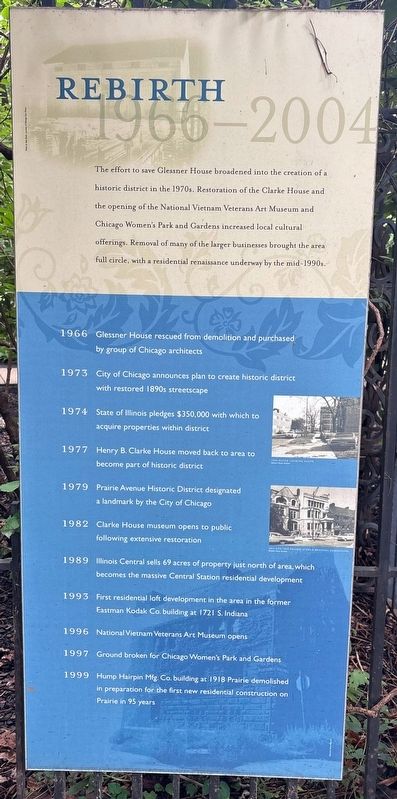Rebirth 1966-2004 Marker. Click for full size. Rebirth 1966-2004 Marker image. Click for full size.