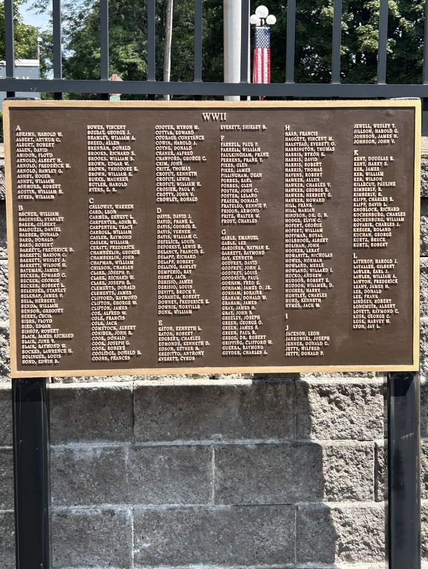 Jordan Veterans Memorial Park Marker. Click for full size. Jordan Veterans Memorial Park Marker image. Click for full size.