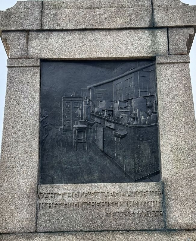 Van �t Hoff�s laboratory in Amsterdam panel image. Click for full size.