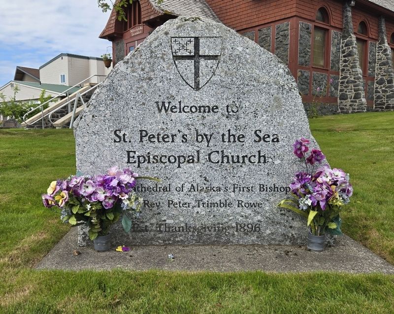 St. Peter's by the Sea Episcopal Church Marker. Click for full size. St. Peter's by the Sea Episcopal Church Marker image. Click for full size.