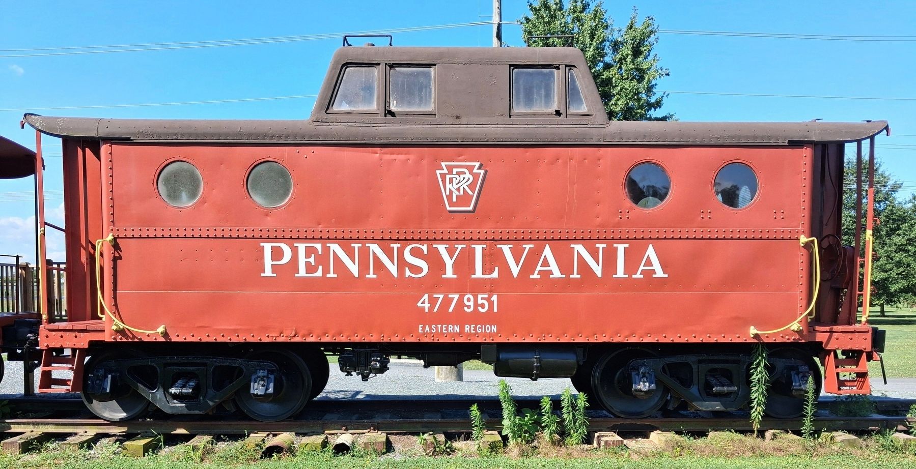 Pennsylvania Railroad Class N5C Cabin Car. Click for full size. Pennsylvania Railroad Class N5C Cabin Car image. Click for full size.