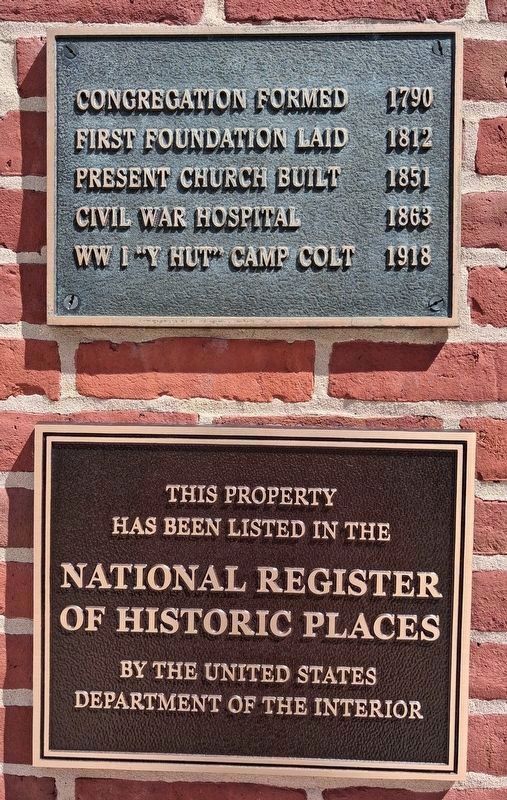 Trinity United Church of Christ Markers. Click for full size. Trinity United Church of Christ Markers image. Click for full size.