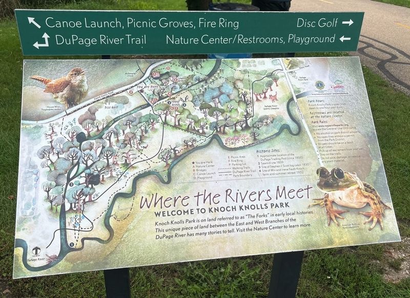 Where the Rivers Meet Marker image. Click for full size.