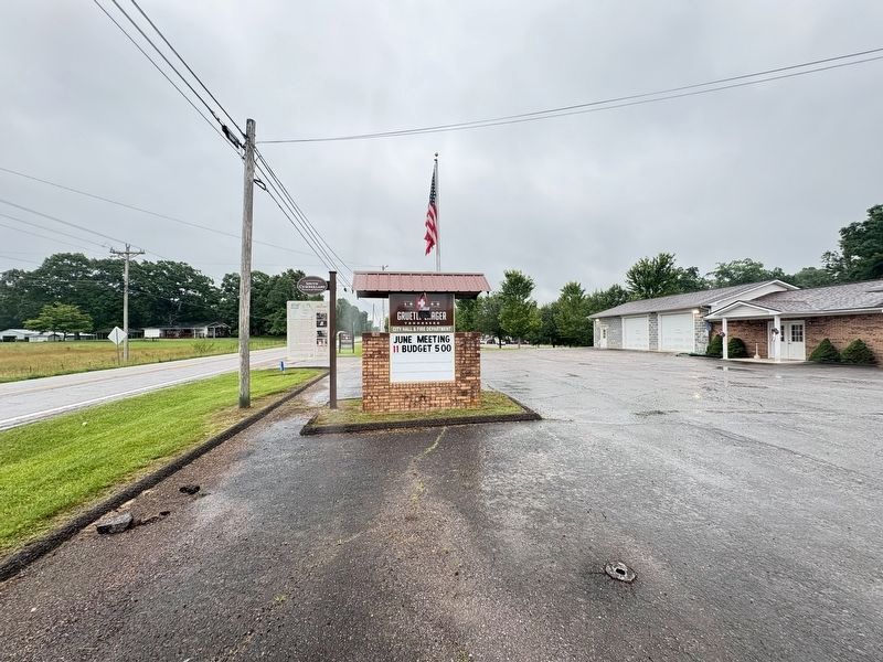 Welcome to Gruetli-Laager Marker. Click for full size. Welcome to Gruetli-Laager Marker image. Click for full size.