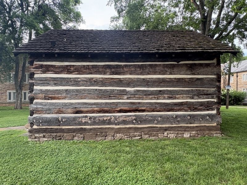 Right side of the Strother's Meeting House. Click for full size. Right side of the Strother's Meeting House image. Click for full size.