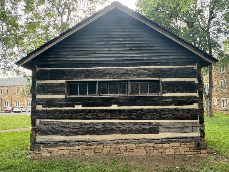 Rear of the Strother's Meeting House. Click for full size. Rear of the Strother's Meeting House image. Click for full size.