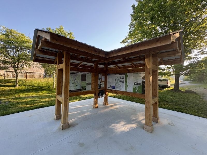 Sewanee Village Trailhead Marker. Click for full size. Sewanee Village Trailhead Marker image. Click for full size.