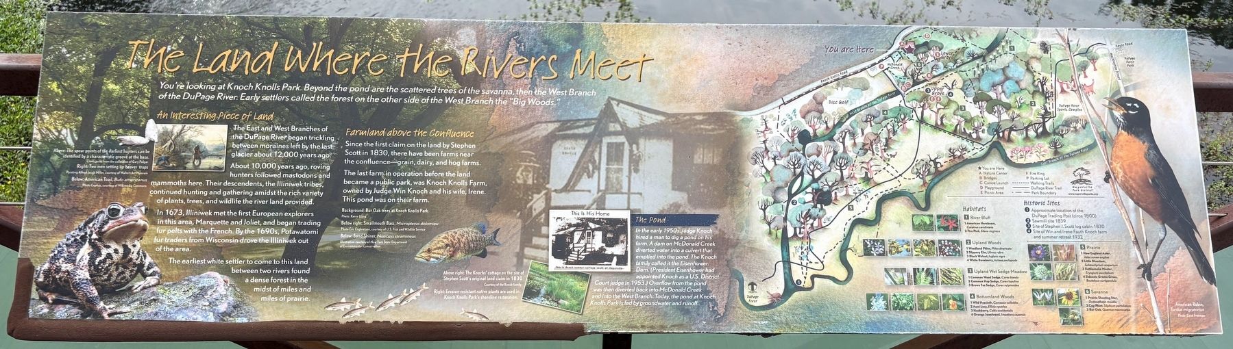 The Land Where the Rivers Meet Marker image. Click for full size.