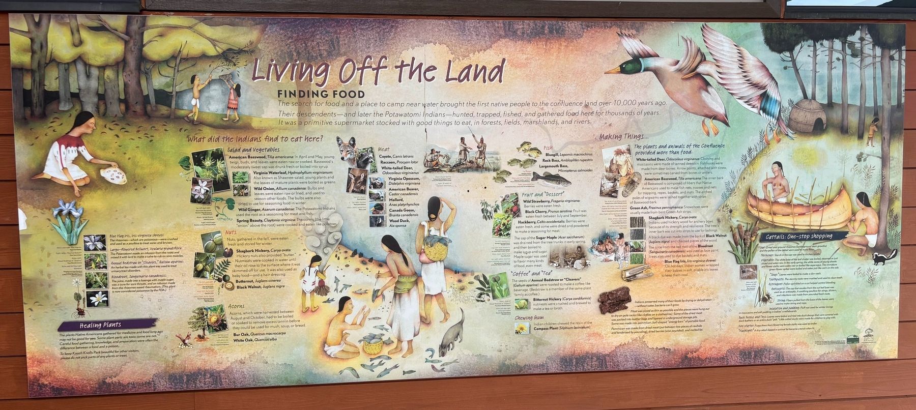 Living Off the Land Marker. Click for full size. Living Off the Land Marker image. Click for full size.