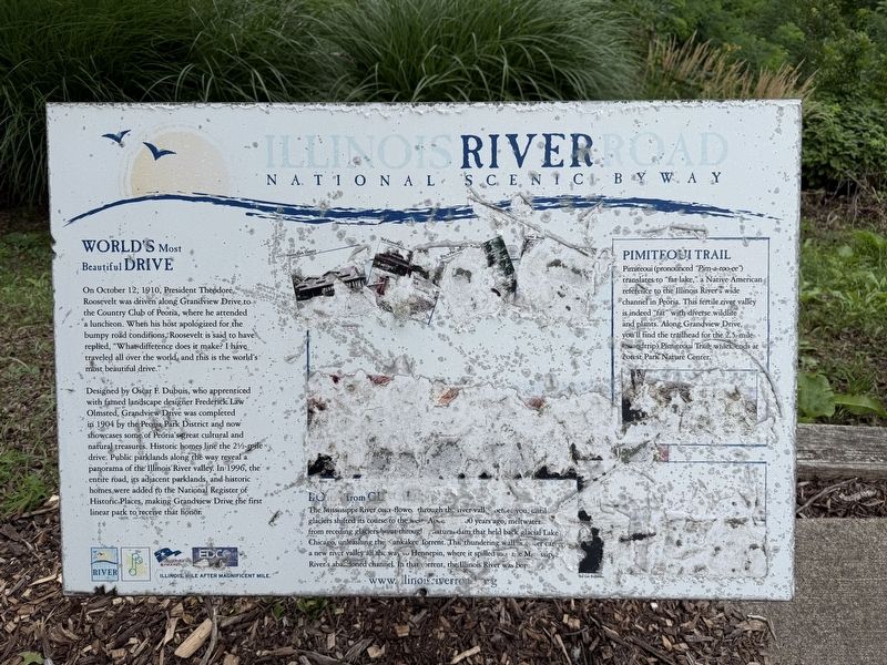 Illinois River Road Marker image. Click for full size.