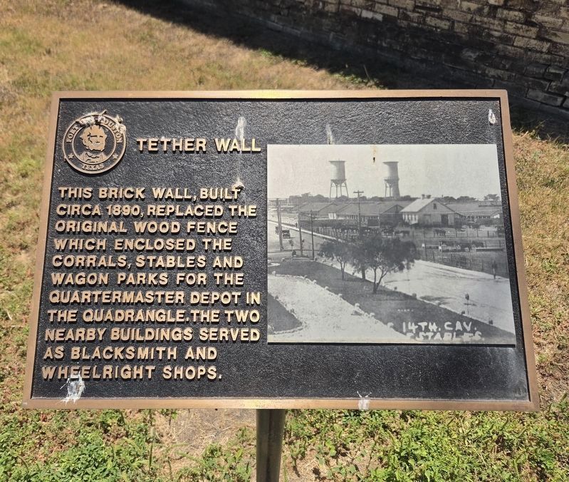 Tether Wall Marker. Click for full size. Tether Wall Marker image. Click for full size.