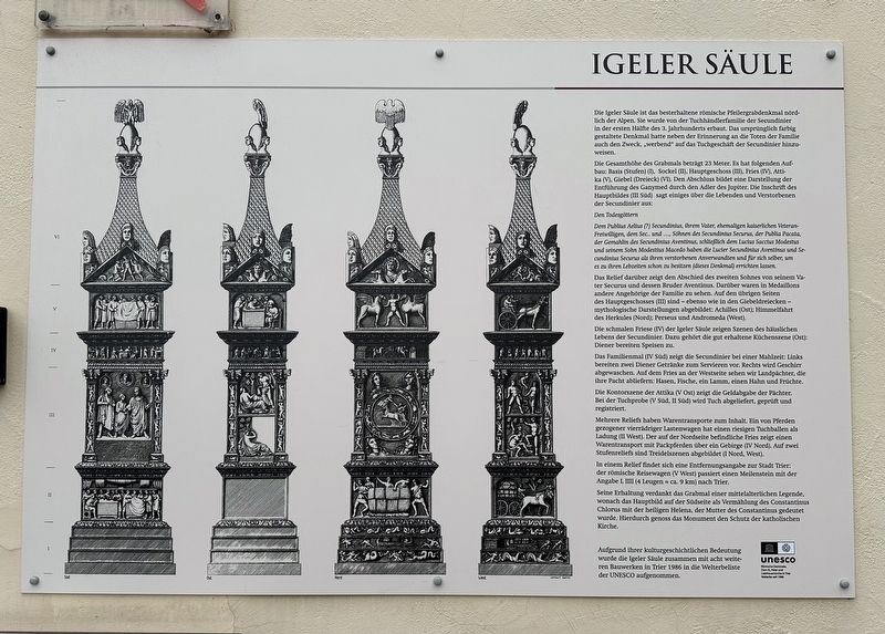 Igeler Säule / Igel Column Marker. Click for full size. Igeler Säule / Igel Column Marker image. Click for full size.