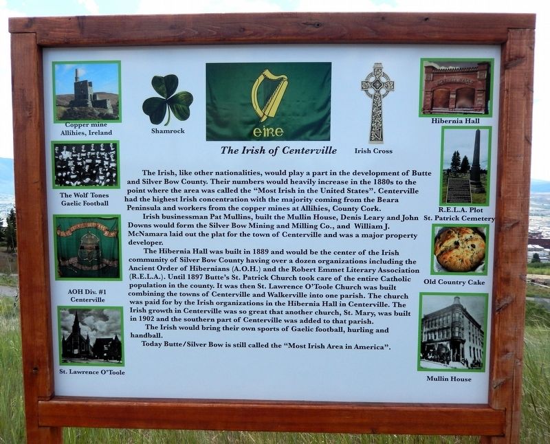 The Irish of Centerville Marker image. Click for full size.