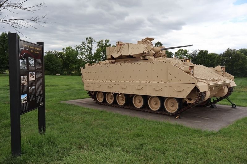 The M2 / M3 Bradley Fighting Vehicle and wayside. Click for full size. The M2 / M3 Bradley Fighting Vehicle and wayside image. Click for full size.