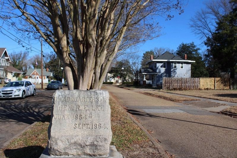 Headquarters of Gen. R.E. Lee Marker. Click for full size. Headquarters of Gen. R.E. Lee Marker image. Click for full size.