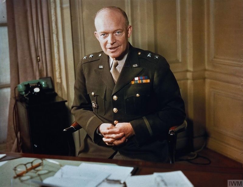 Major General Dwight Eisenhower. Click for full size. Major General Dwight Eisenhower image. Click for full size.