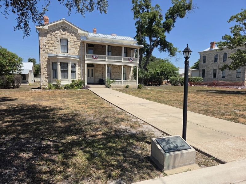 Mitchell House and Marker. Click for full size. Mitchell House and Marker image. Click for full size.