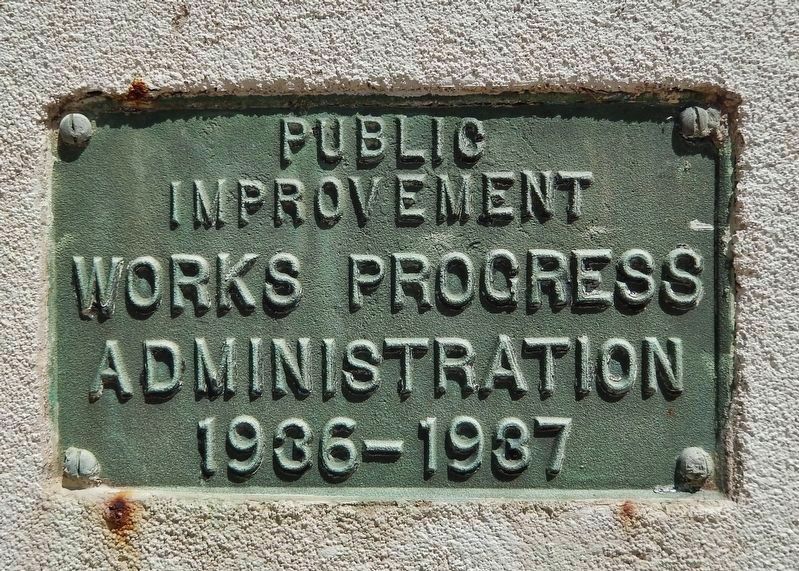 Public Improvement Marker. Click for full size. Public Improvement Marker image. Click for full size.