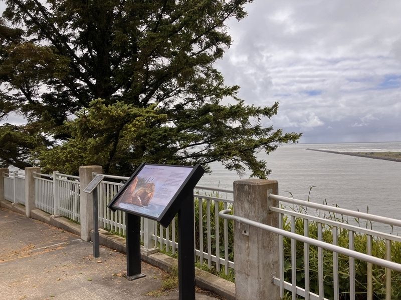 Welcome to the Edge of the Continent Marker image. Click for full size.