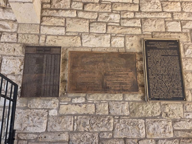 The Sally Port Marker. Click for full size. The Sally Port Marker image. Click for full size.