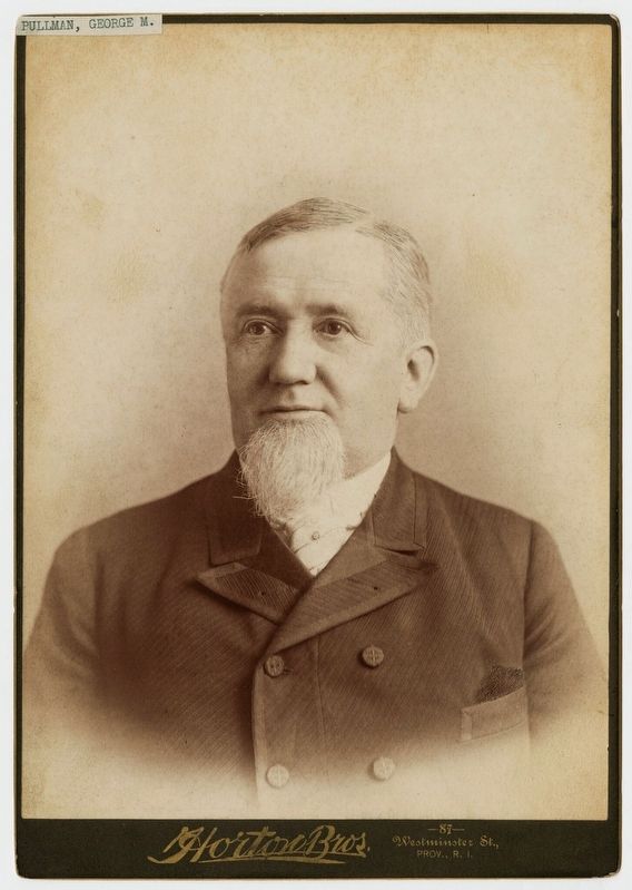 George M. Pullman (1831-1897 image. Click for full size.