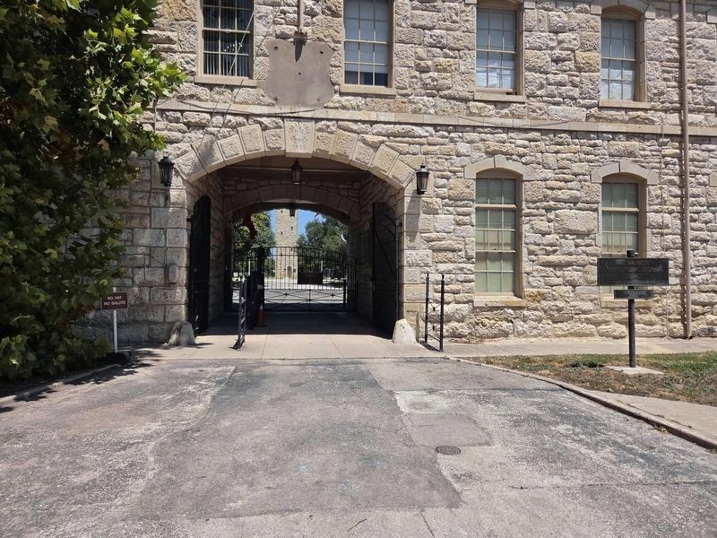 The Sally Port Marker. Click for full size. The Sally Port Marker image. Click for full size.