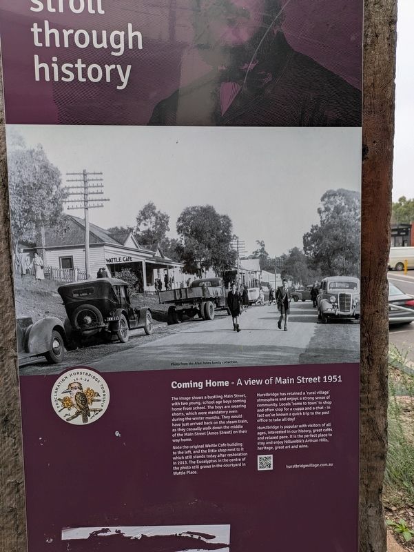 Stroll through history Marker. Click for full size. Stroll through history Marker image. Click for full size.