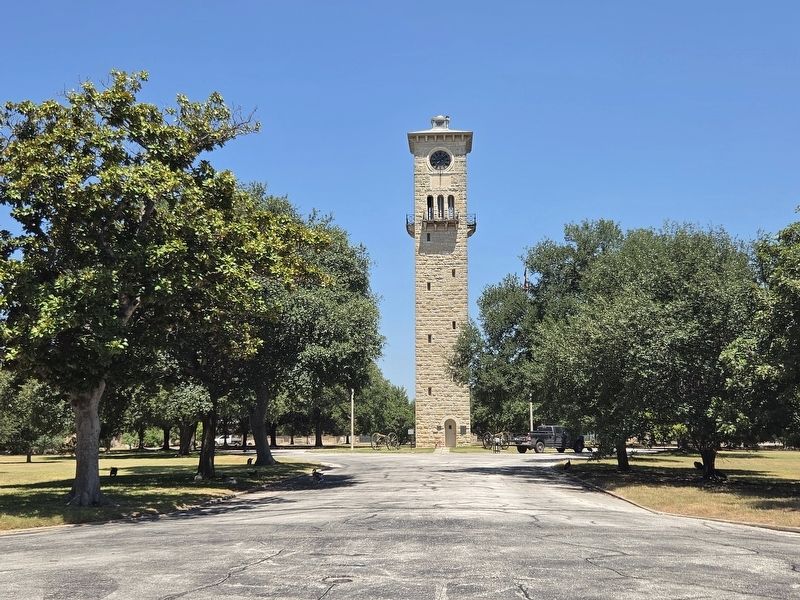 The Quadrangle: Hub of Military Activity in Texas Marker. Click for full size. The Quadrangle: Hub of Military Activity in Texas Marker image. Click for full size.