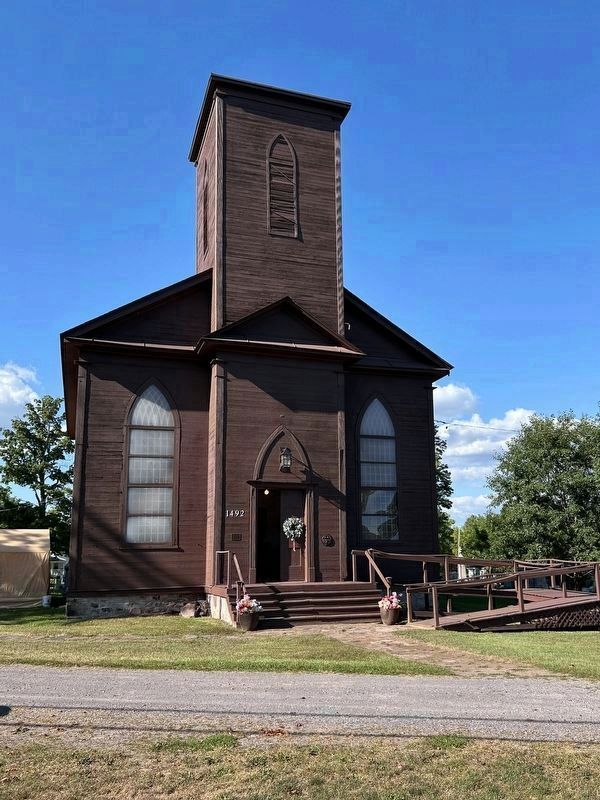Trinity Episcopal Church Marker. Click for full size. Trinity Episcopal Church Marker image. Click for full size.
