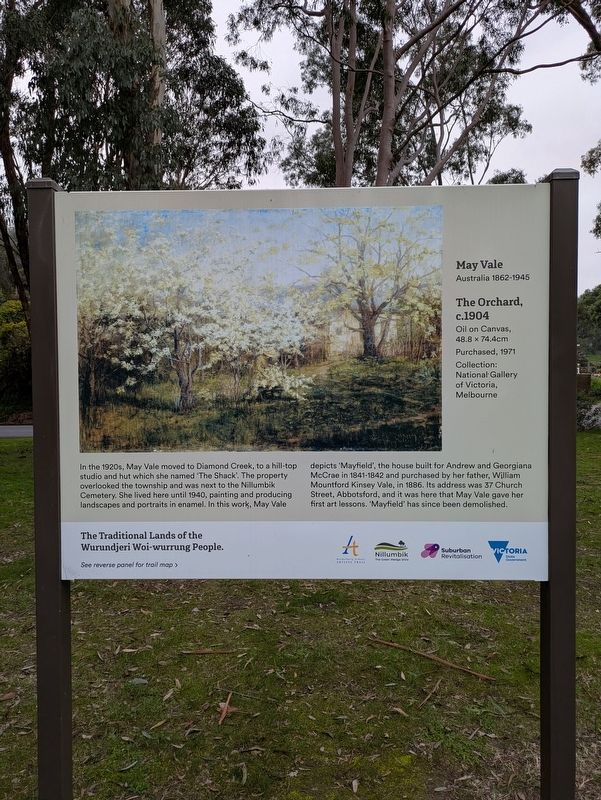 The Orchard c.1904 Marker. Click for full size. The Orchard c.1904 Marker image. Click for full size.