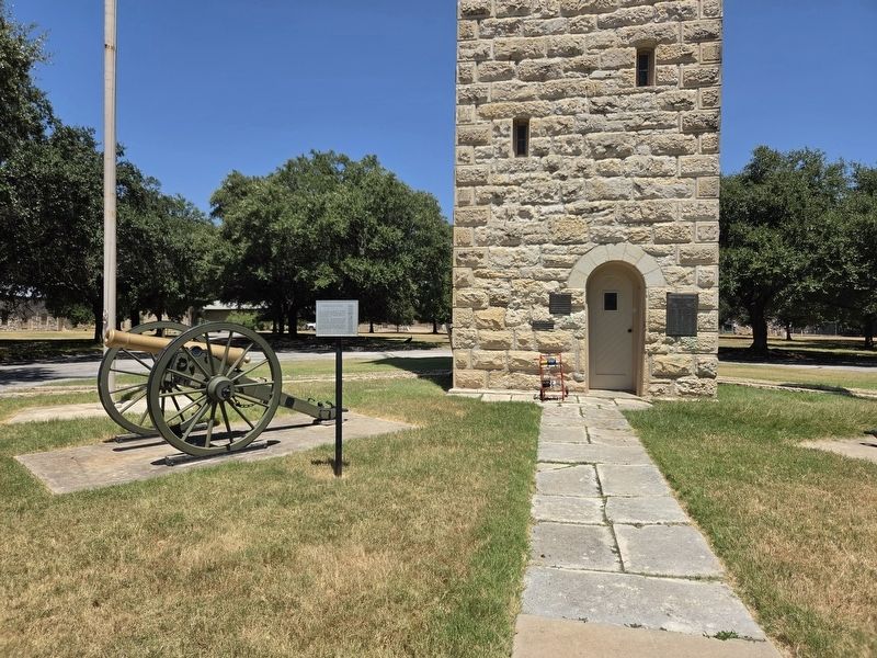 Cannon and the Tower Marker. Click for full size. Cannon and the Tower Marker image. Click for full size.