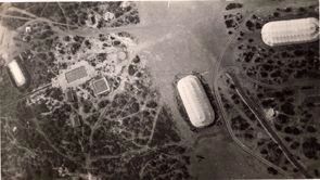 The view of balloon beds from the air over Camp John Wise. Click for full size. The view of balloon beds from the air over Camp John Wise image. Click for full size.
