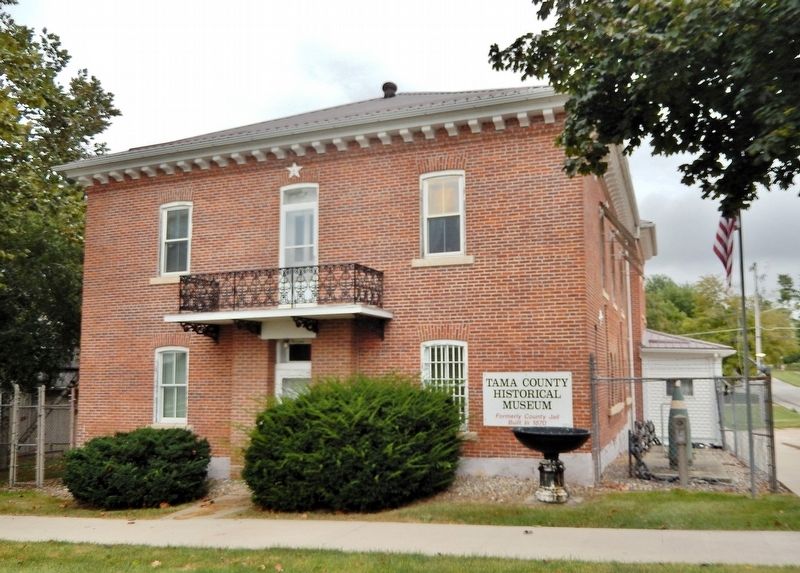 Tama County Historical Museum Marker. Click for full size. Tama County Historical Museum Marker image. Click for full size.
