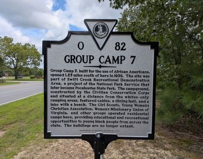Group Camp 7 Marker. Click for full size. Group Camp 7 Marker image. Click for full size.
