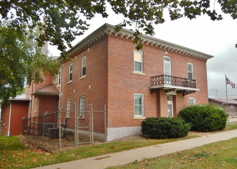 Tama County Jail (1870) (<i>northwest elevation</i>). Click for full size. Tama County Jail (1870) (<i>northwest elevation</i>) image. Click for full size.