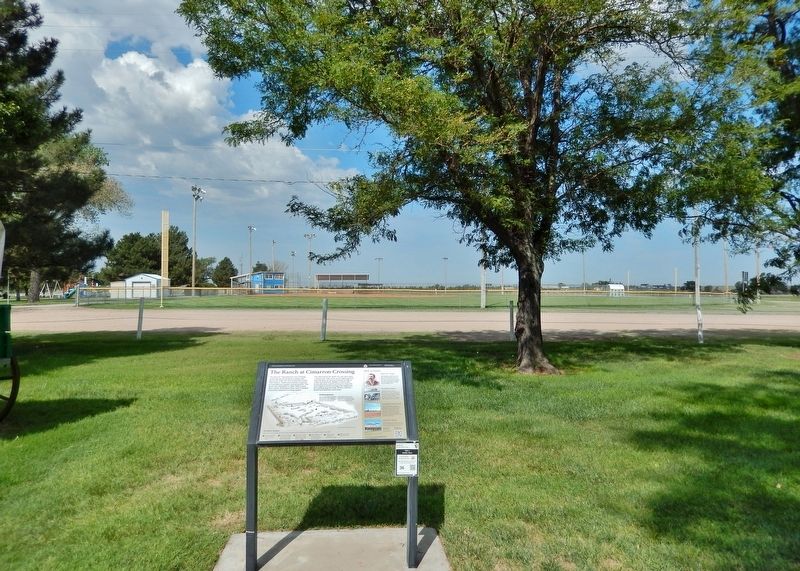 The Ranch at Cimarron Crossing Marker. Click for full size. The Ranch at Cimarron Crossing Marker image. Click for full size.