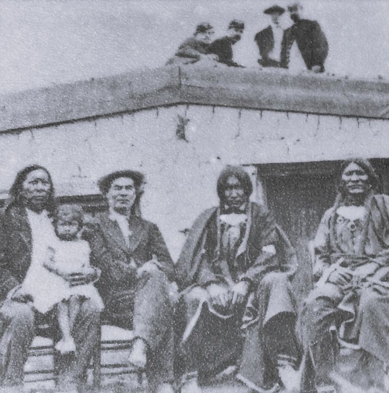 Marker detail: American Indians. Click for full size. Marker detail: American Indians image. Click for full size.