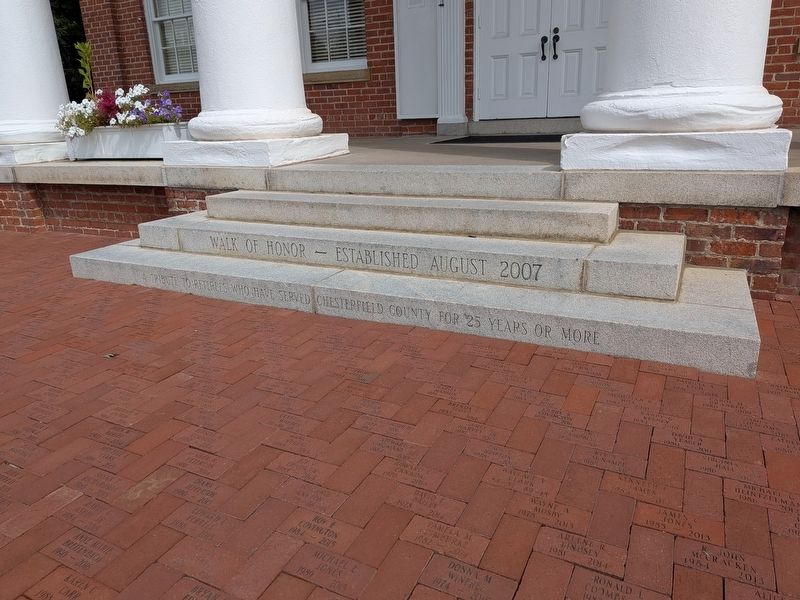 Walk of Honor & Employee Recognition Bricks image. Click for full size.