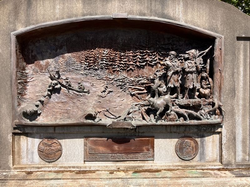 Lewis & Clark at Dismal Nitch Marker image. Click for full size.