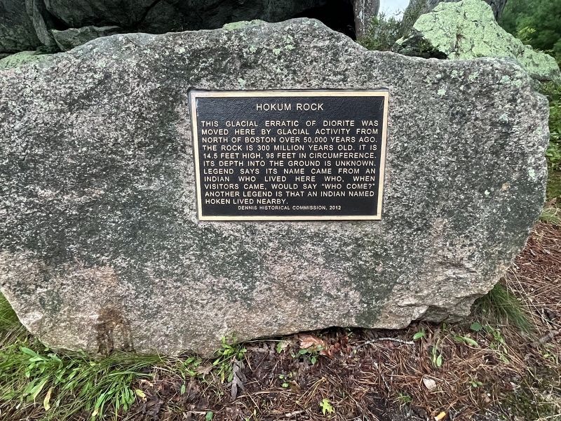 Hokum Rock Marker. Click for full size. Hokum Rock Marker image. Click for full size.