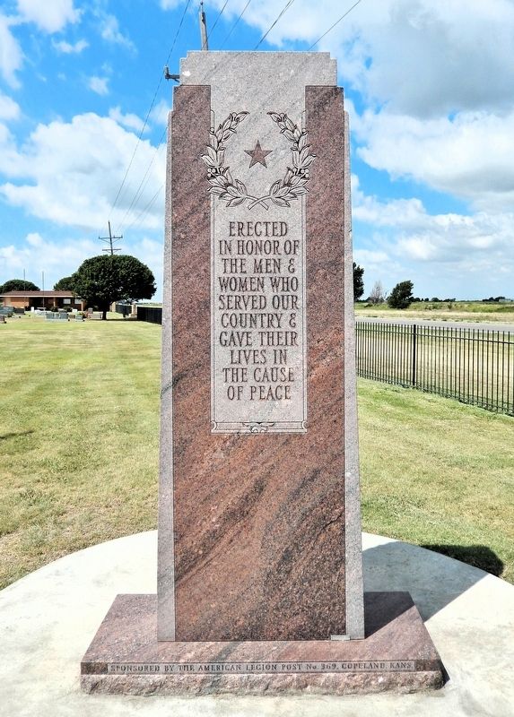 Veterans Memorial. Click for full size. Veterans Memorial image. Click for full size.