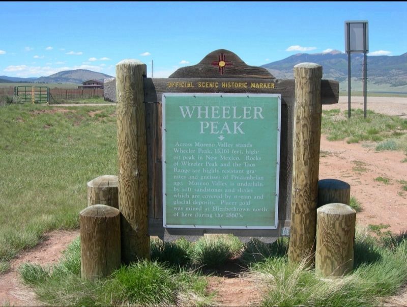 Wheeler Peak Marker image. Click for full size.