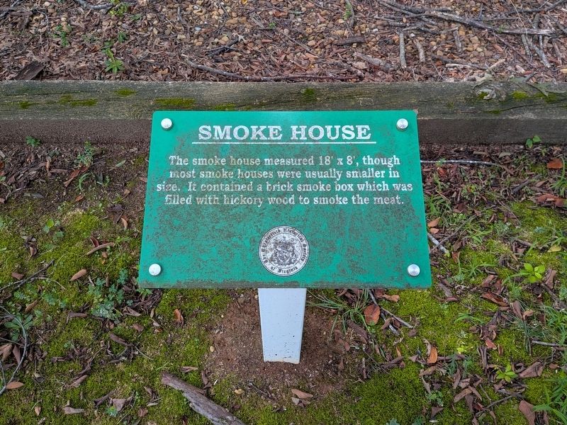 Smoke House Marker. Click for full size. Smoke House Marker image. Click for full size.