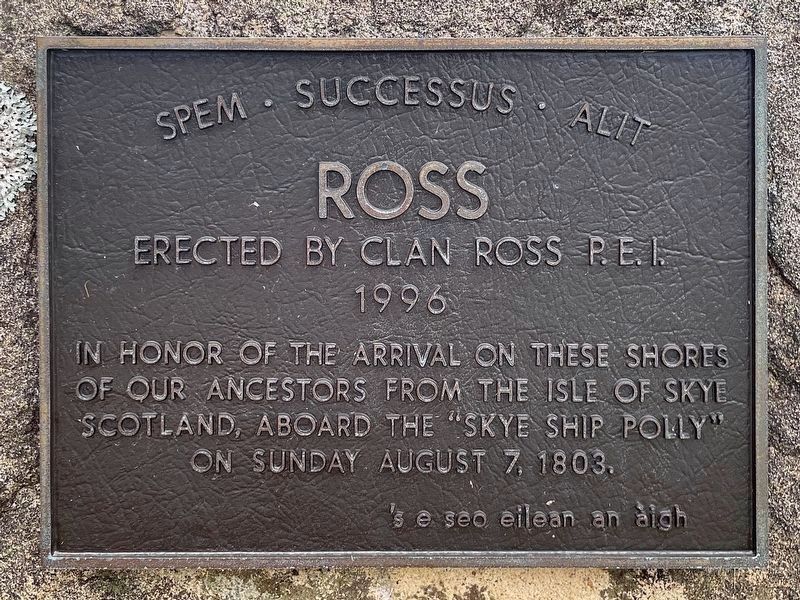Ross Marker. Click for full size. Ross Marker image. Click for full size.