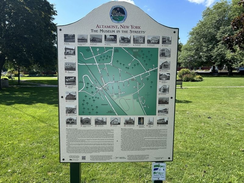 Altamont, New York Marker. Click for full size. Altamont, New York Marker image. Click for full size.
