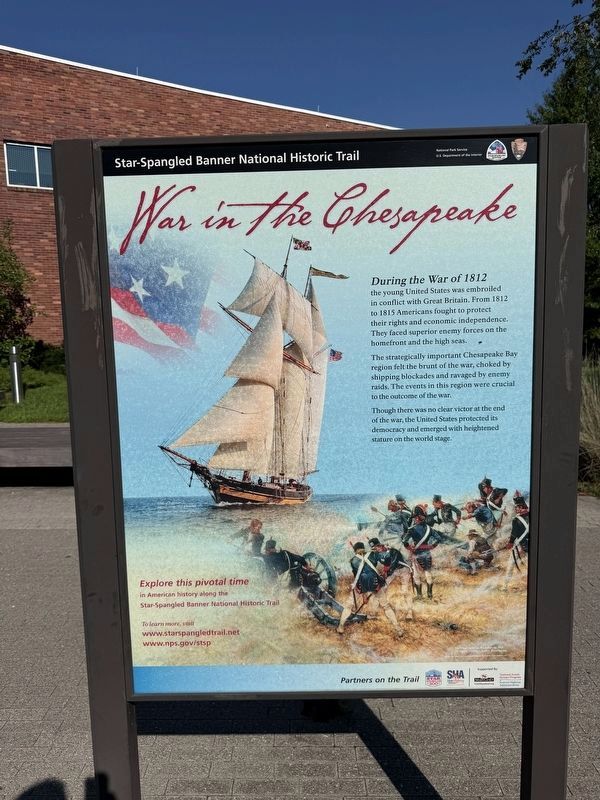 War in the Chesapeake Marker. Click for full size. War in the Chesapeake Marker image. Click for full size.